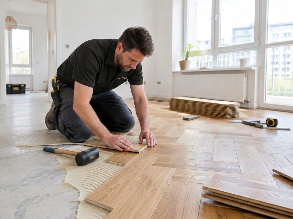 Flooring & carpentry work